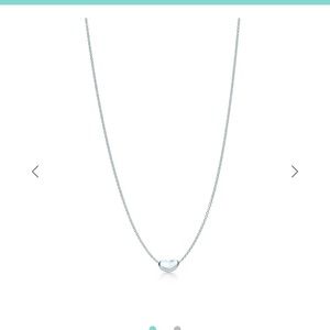 Tiffany Bean Sterling Silver Necklace